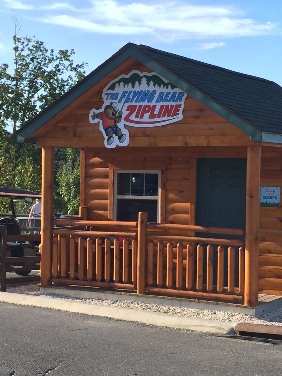 Zipline on property