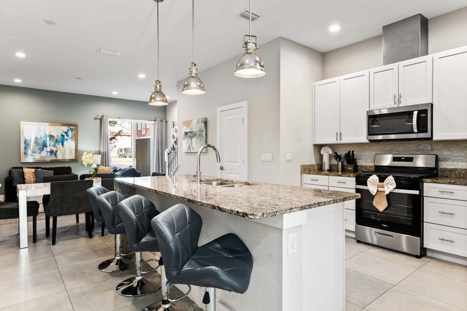 Open concept areas to enjoy with your friends and family.