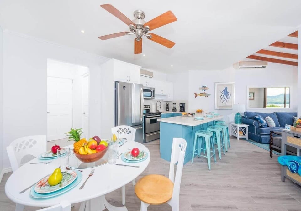 Gather 'round for meals and memories, ocean breeze included.
