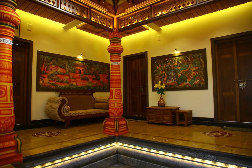 open center courtyard