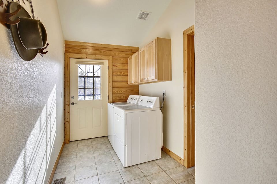 laundry area