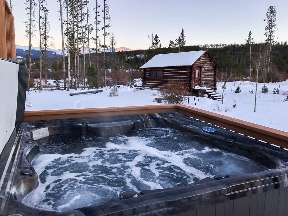 private hot tub