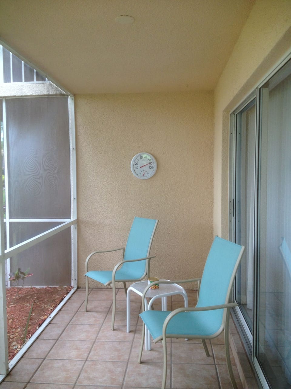 Rear lanai