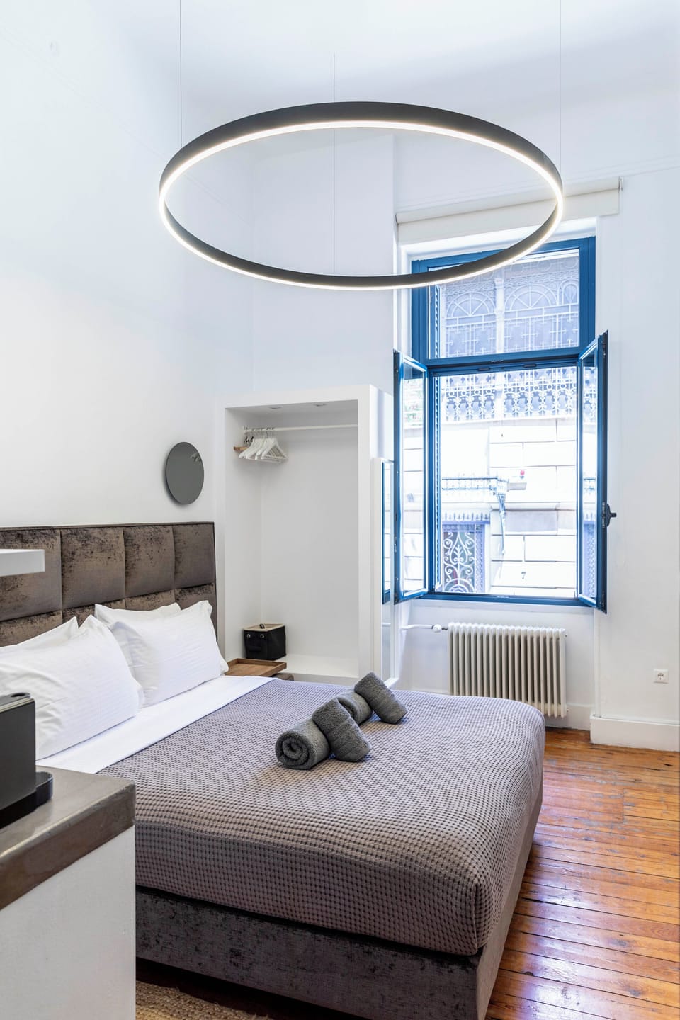 Bedroom filled with natural light