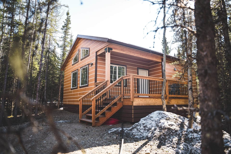 Moose Cabin spring exterior