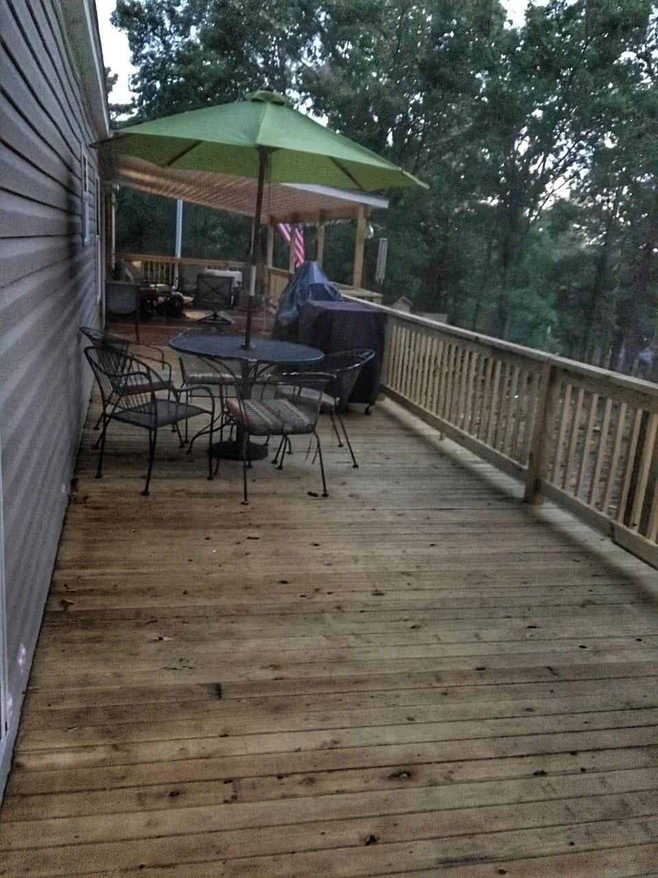 Large deck