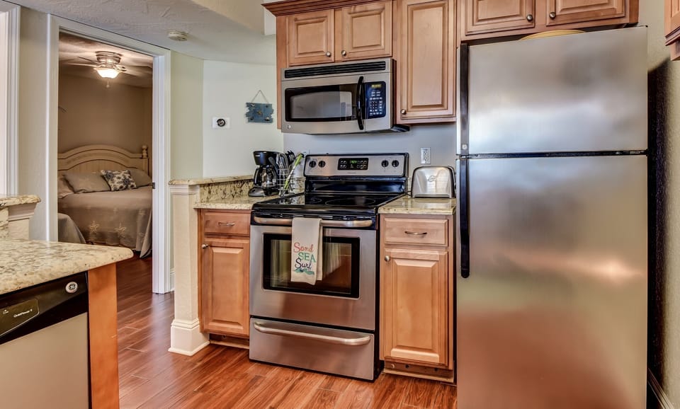 All stainless appliances