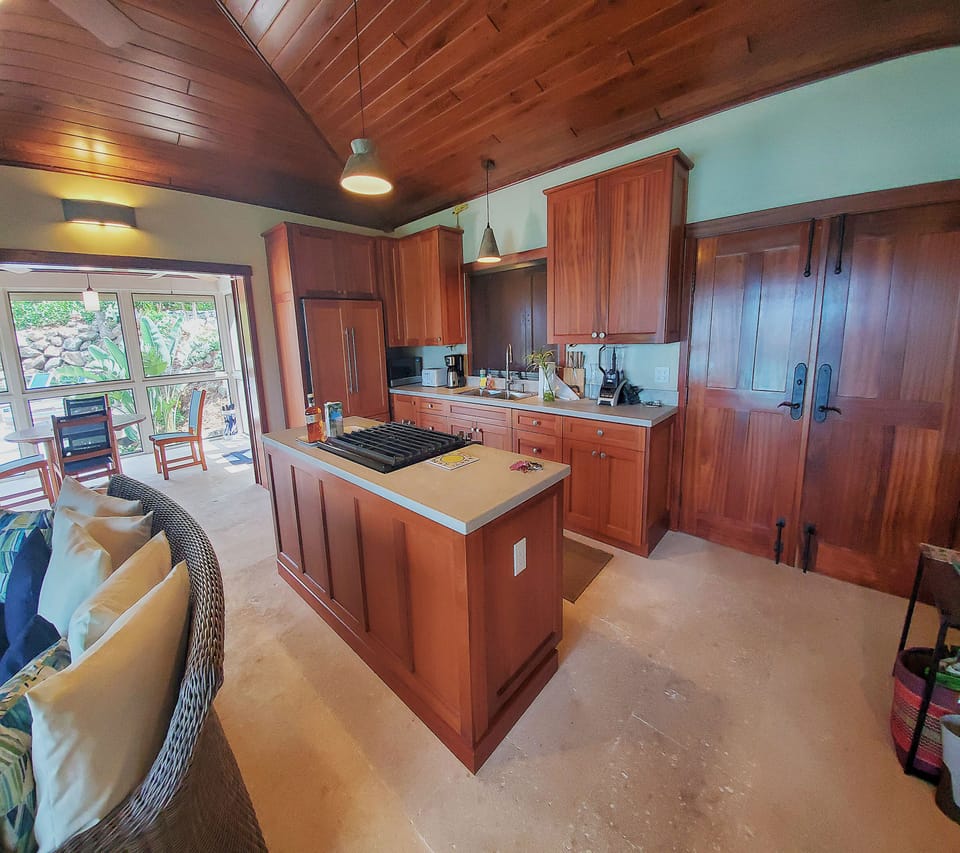 Open floor plan: wherever you are in the Great Room, your view is stunning.