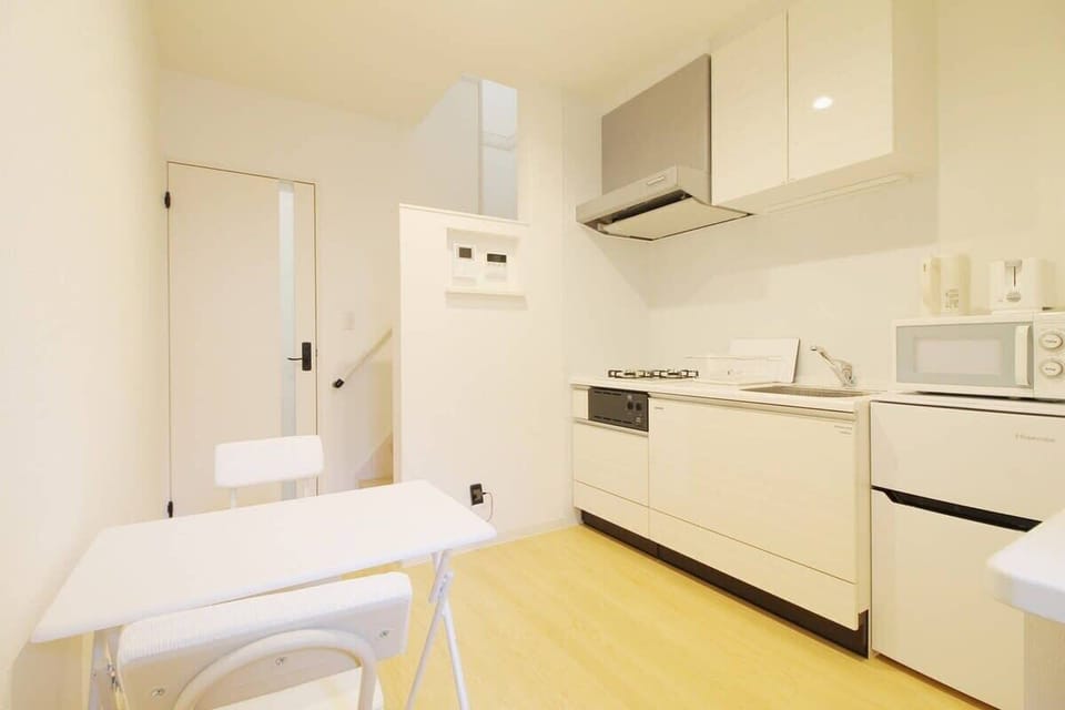 Kitchen with small Dining table