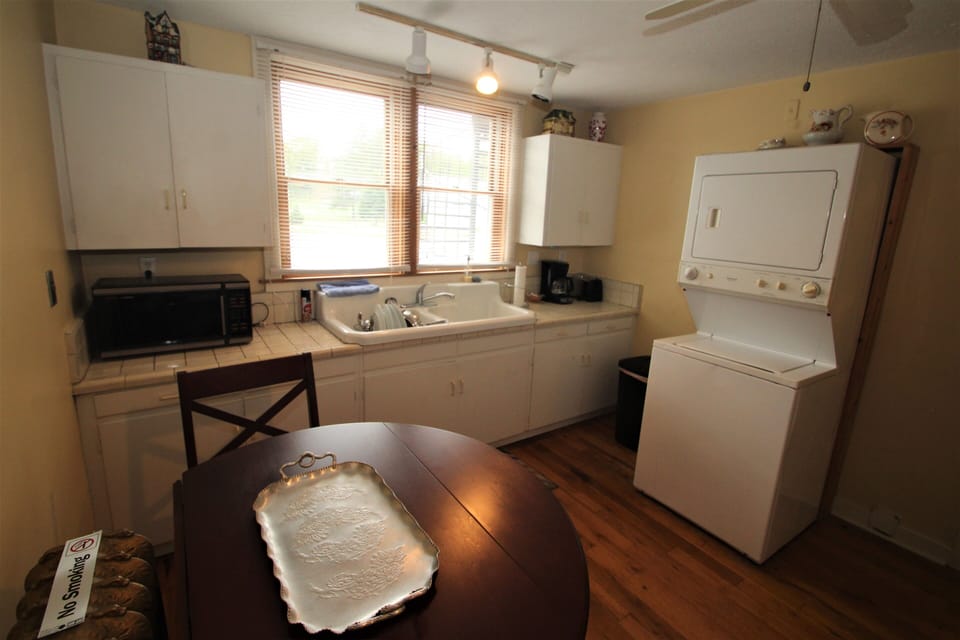 Stackable washer and dryer too! 