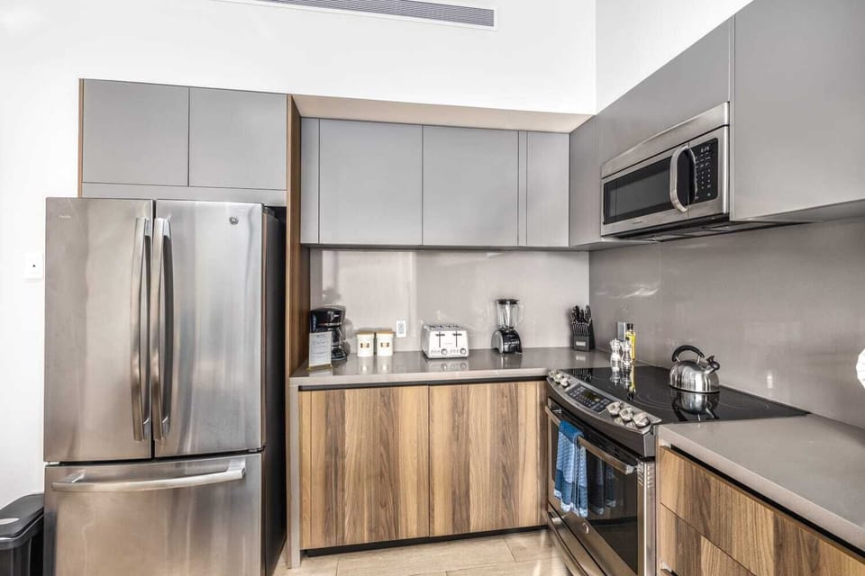 Chic and modern kitchen space