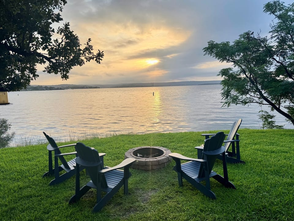 The lake is full as of Summer 2025!  This pic was taken July 15, 2025.