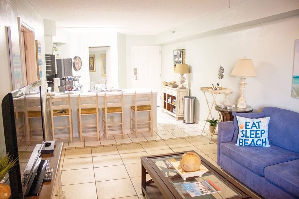 Kitchen view from Living Room