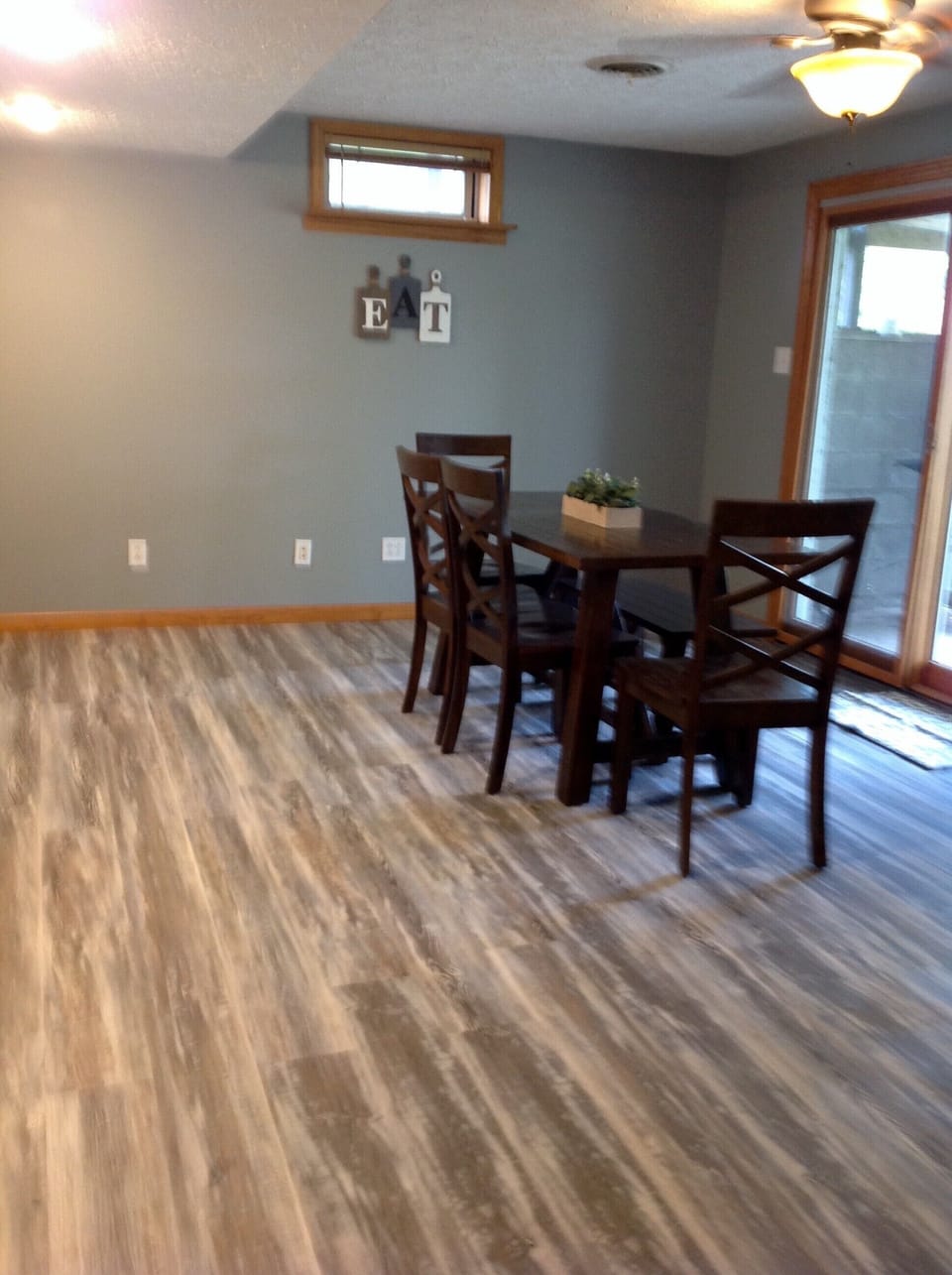 large downstairs dining room 