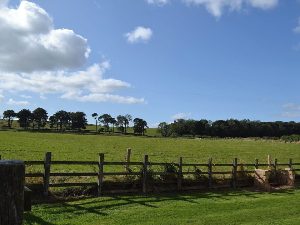 Splendid views over open farmland | Mains Cottage, Belford, near Bamburgh