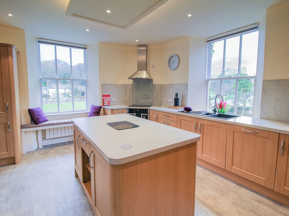 Modern fitted kitchen | Easedale Corner, Grasmere, near Ambleside