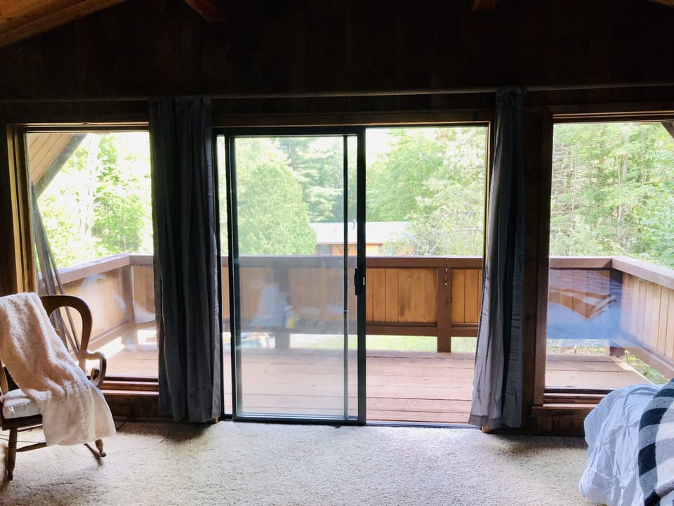 Your view from the Master bedroom