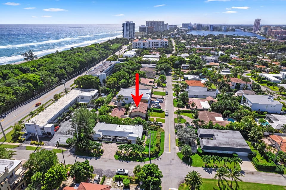 Aerial of property location