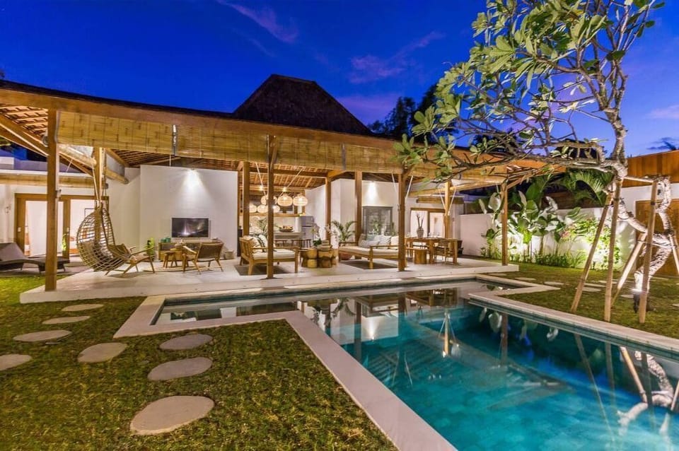 Pool and garden view