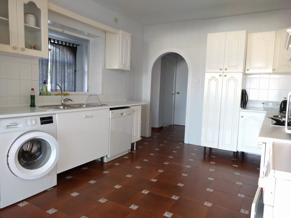 The kitchen.