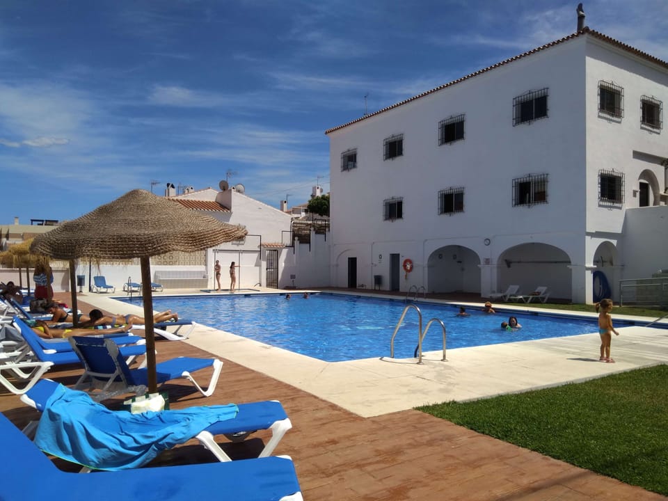 The neighbourhood's communal pool.