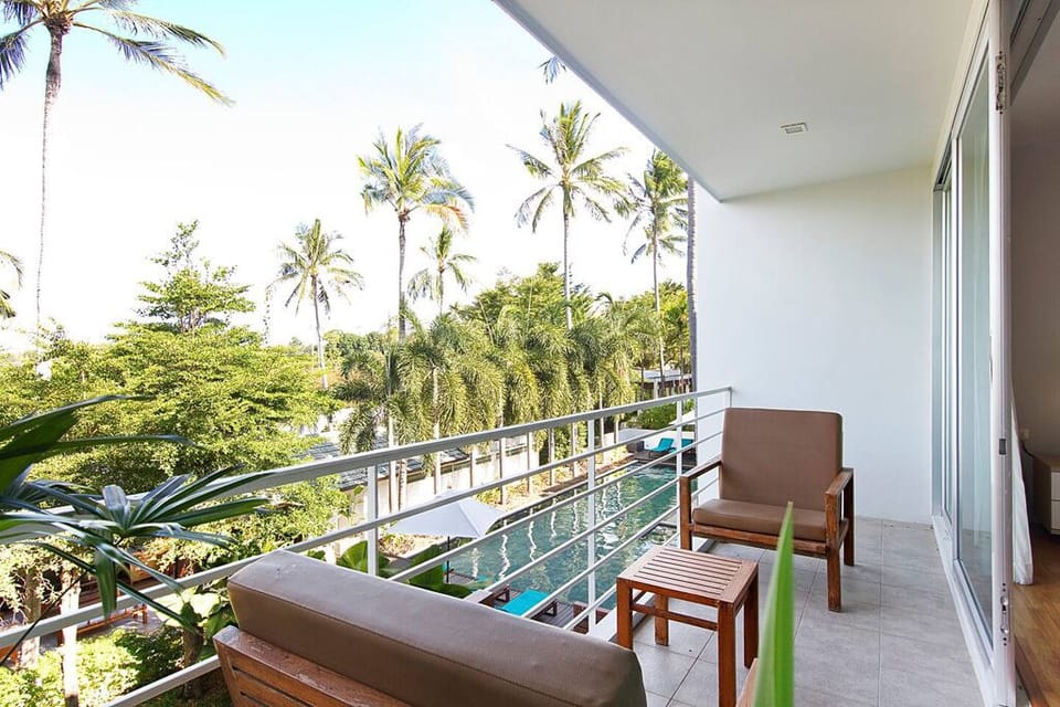 Master's bedroom balcony; 1st floor