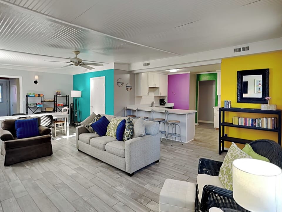 Open Living & Dining Space