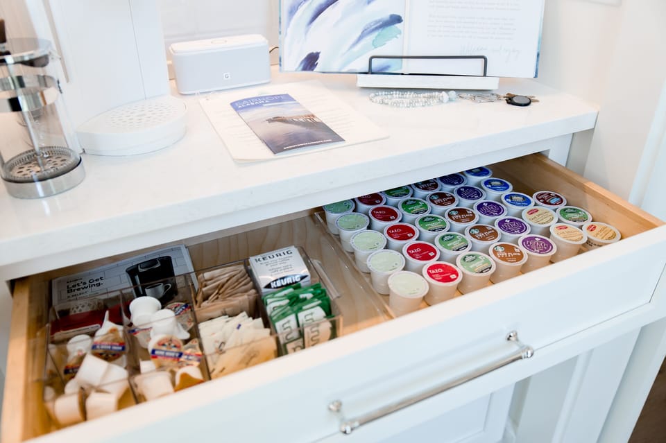 Coffee Bar with Tea and Coffee Included