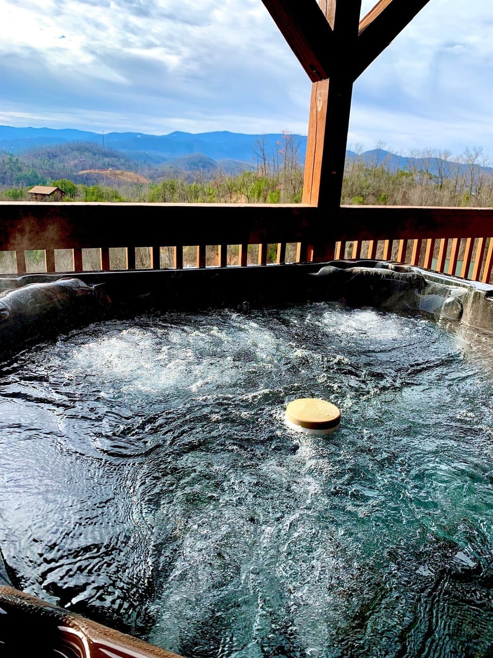 Hot tub view