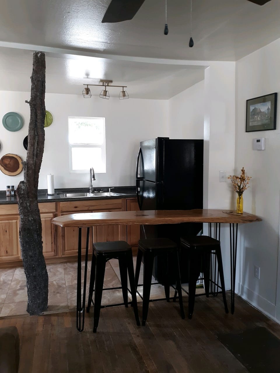 Handmade Mesquite Breakfast Bar