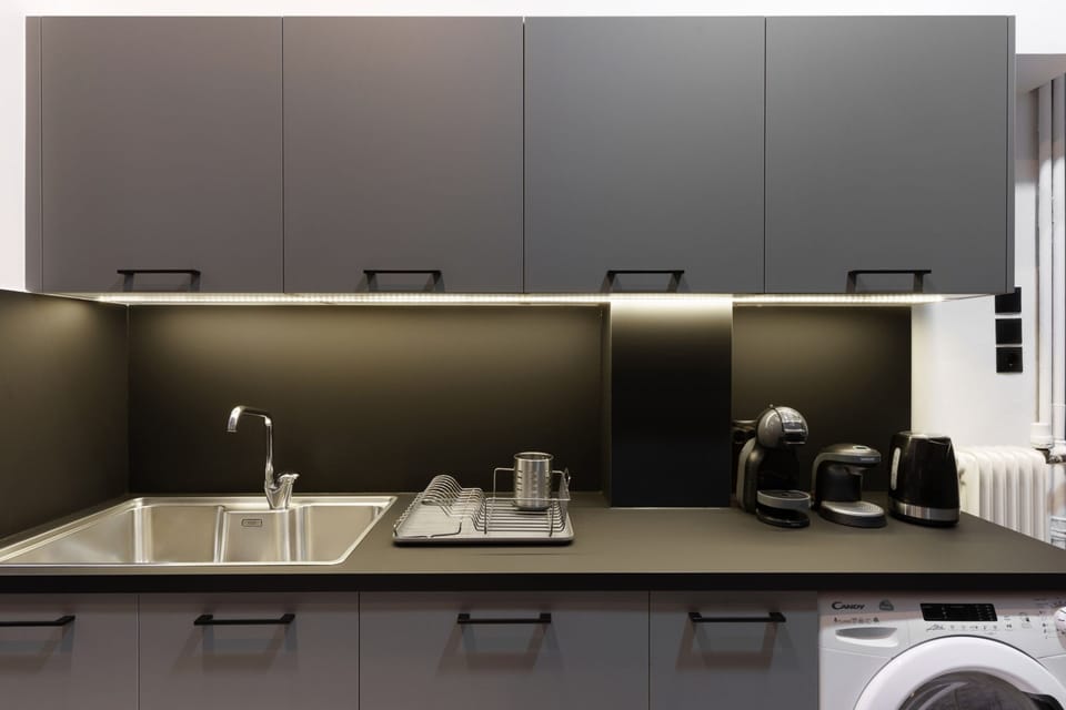 Fully equipped kitchen