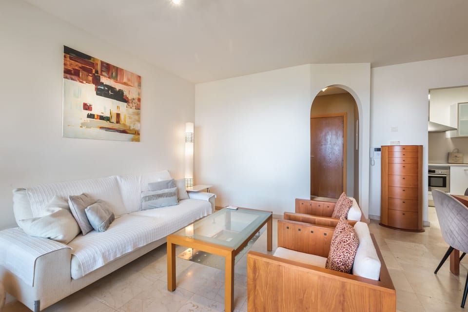Living room with couch