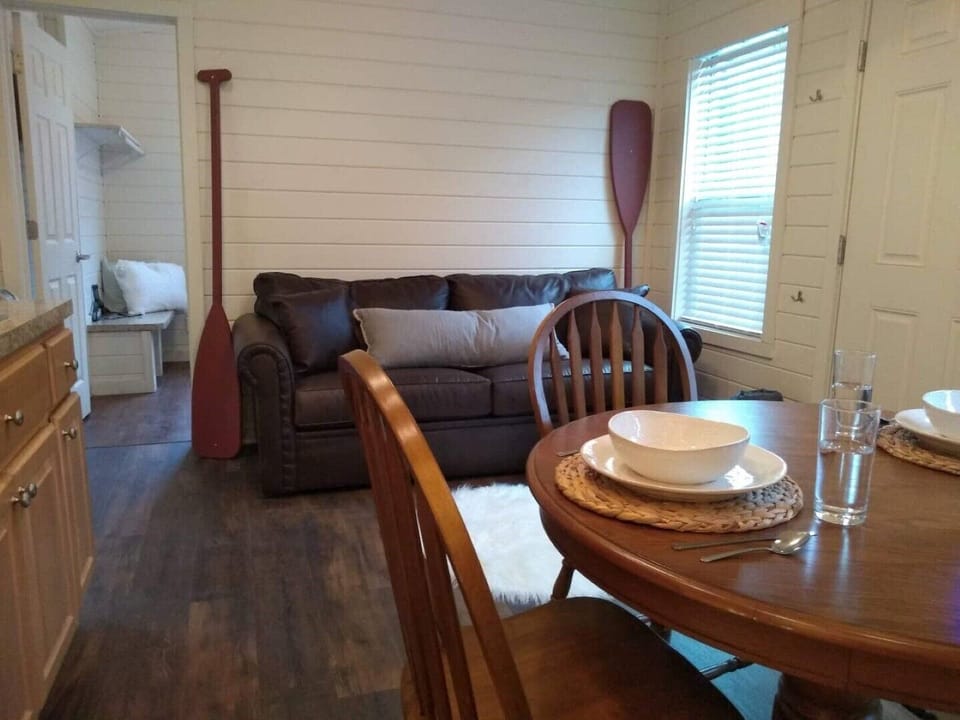 Open floor plan, living room