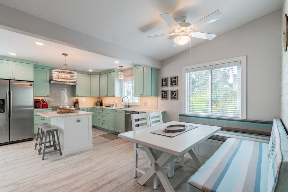 Kitchen and breakfast Nook
