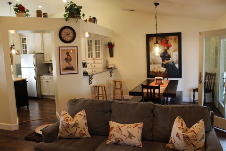 Open and airy; perfect for all to spend time together. 