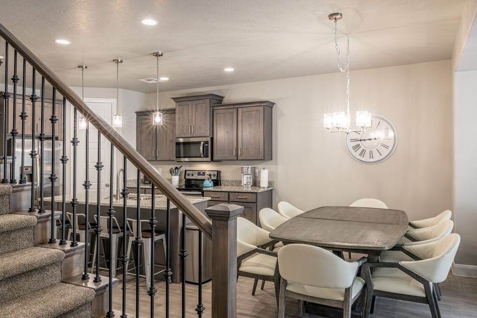 Dining Room Area - Share memories and stories while enjoying a family style meal around the Dining Table.