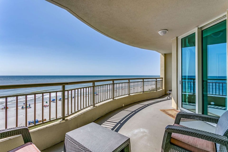 Morning coffee tastes better with this view.