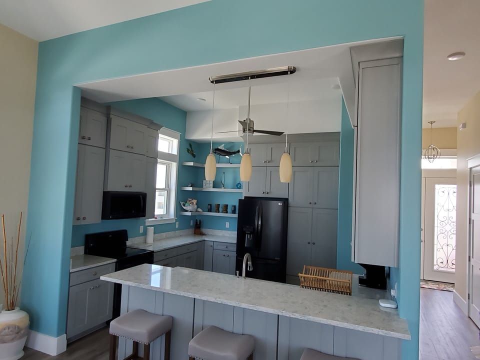 All high end appliances and cookware. 