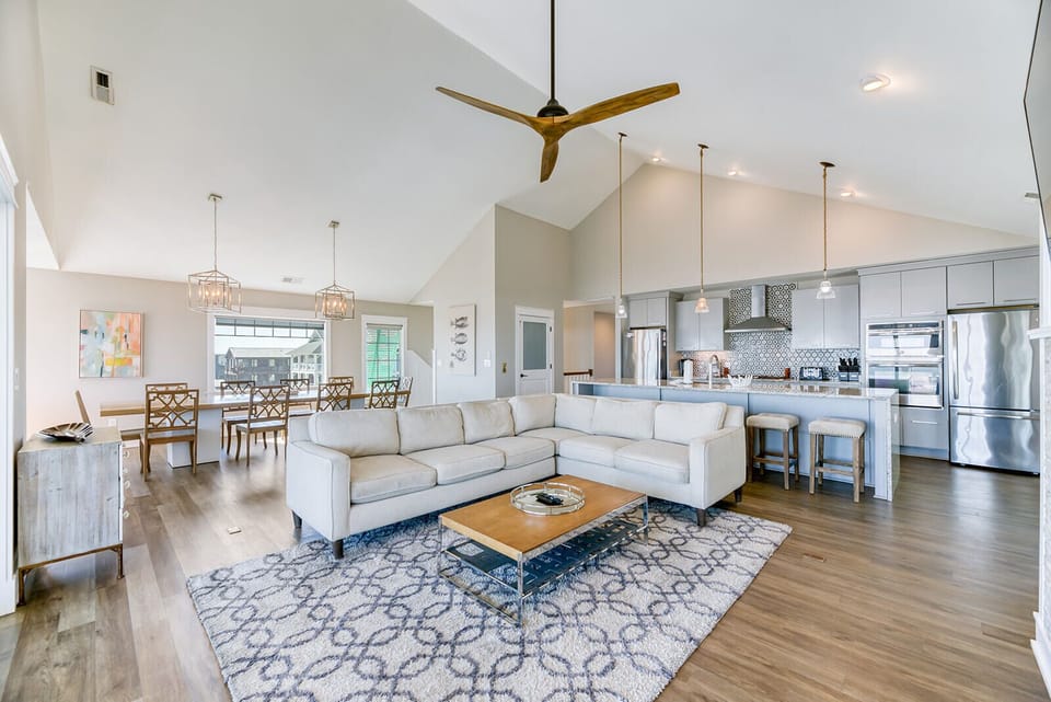 Great Room and Kitchen on Third Level