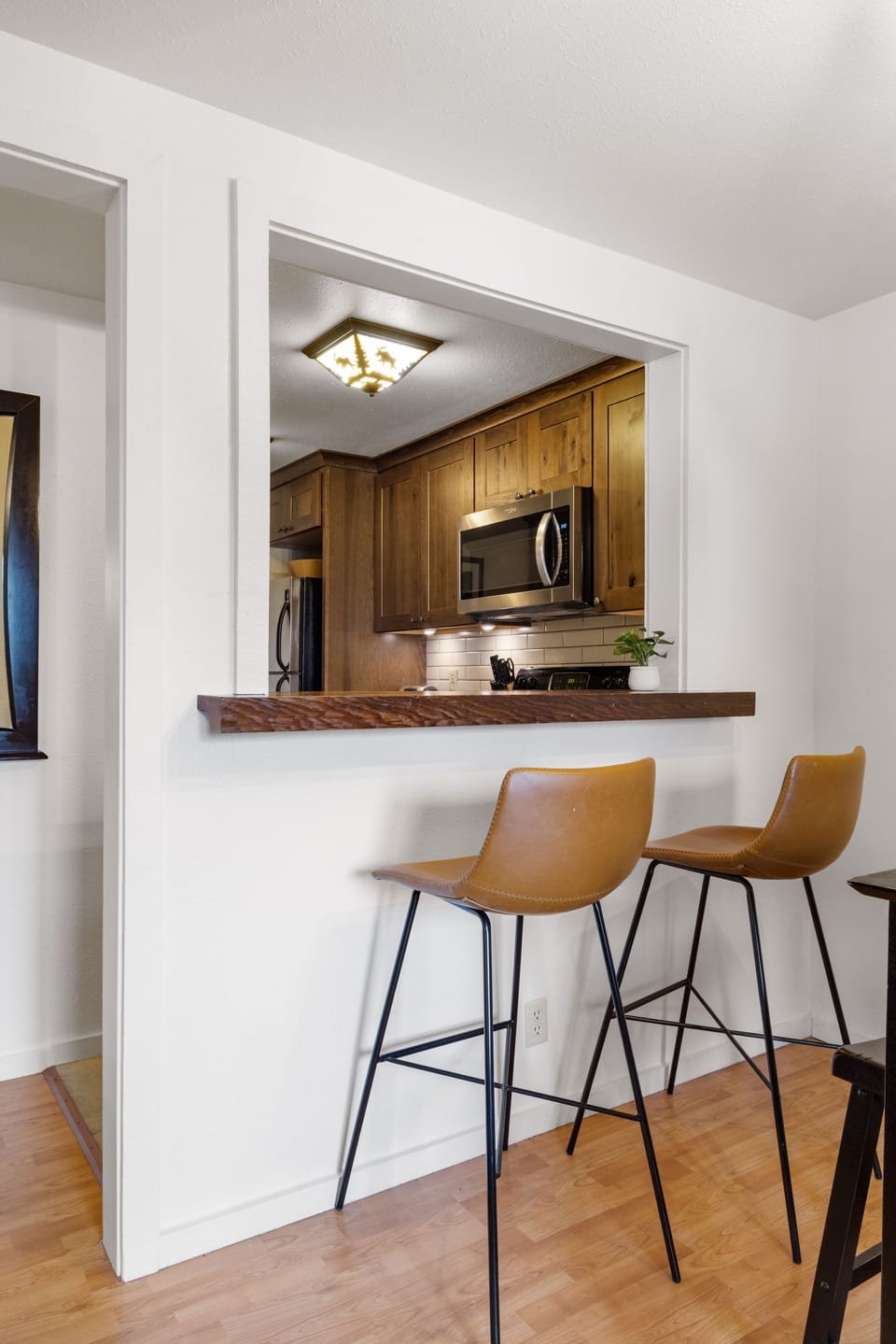 Dining Area looking into Kitchen