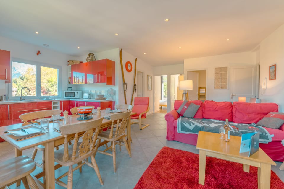 Living and dining room