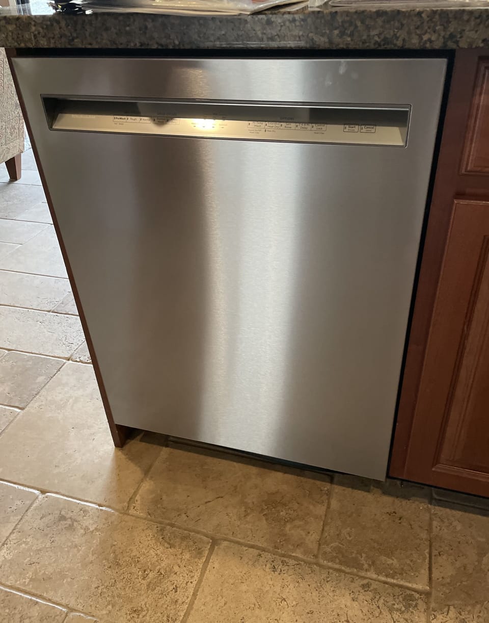New dishwaher