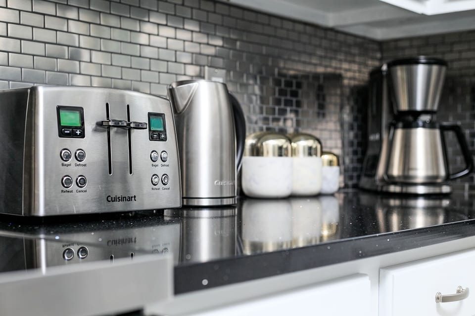 Kitchen Essentials
Coffee Maker
Kettle
Toaster