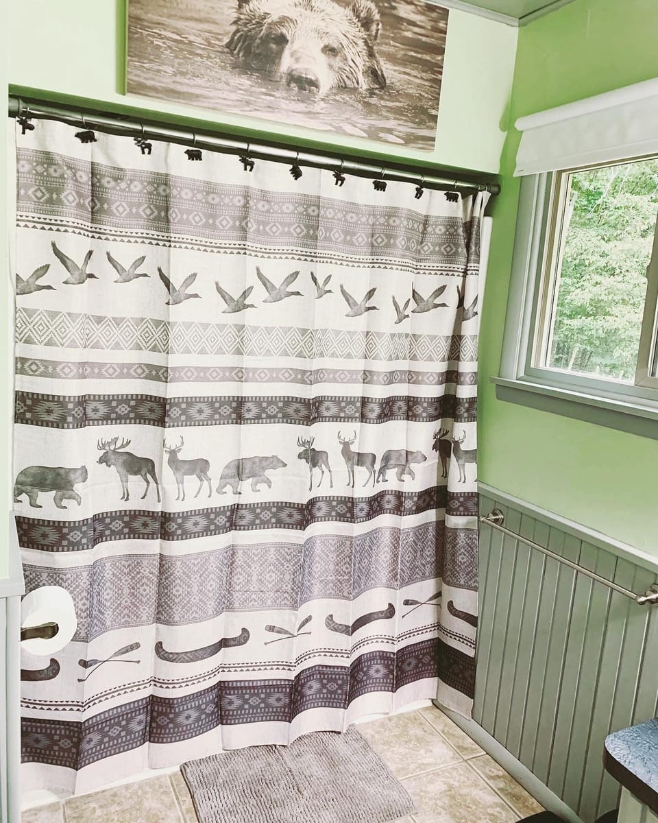 Main floor shower 