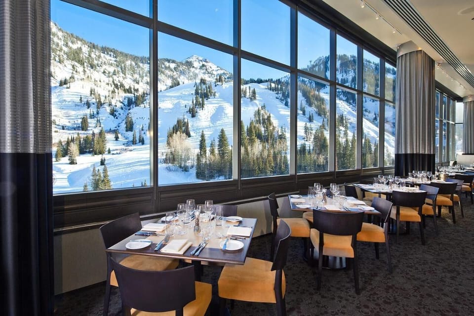 The Aeire Restaurrant one of 8 restaurants in Snowbird