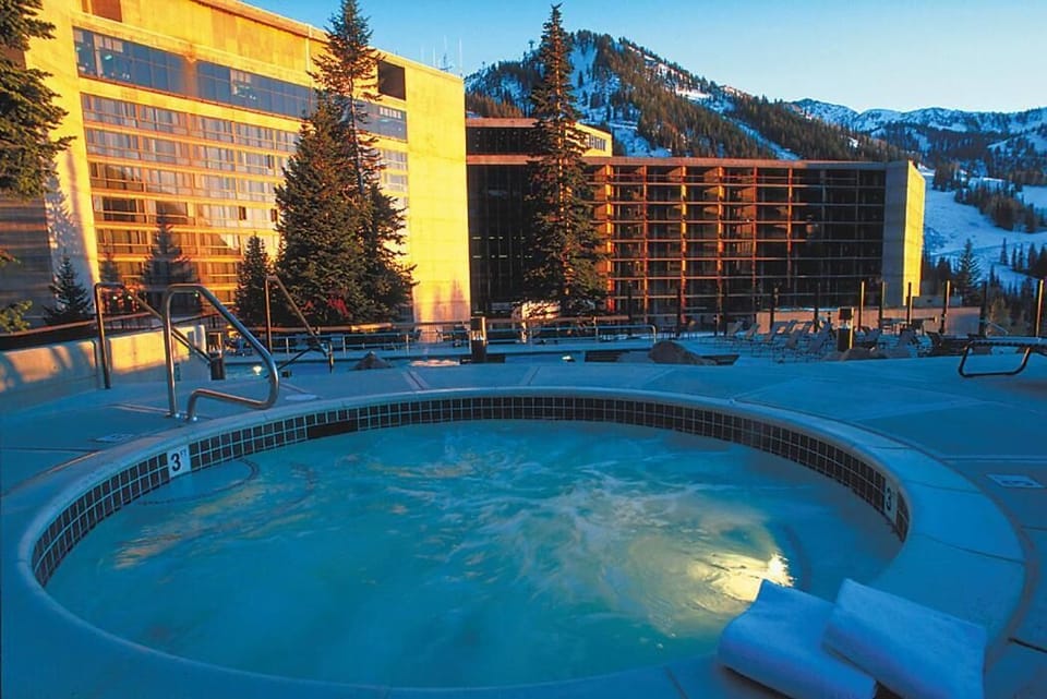 1 of two hot tubs