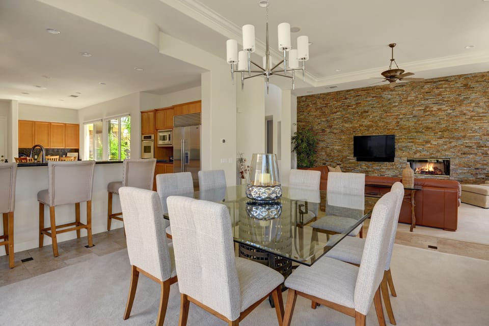 Dining area, kitchen, and great room 