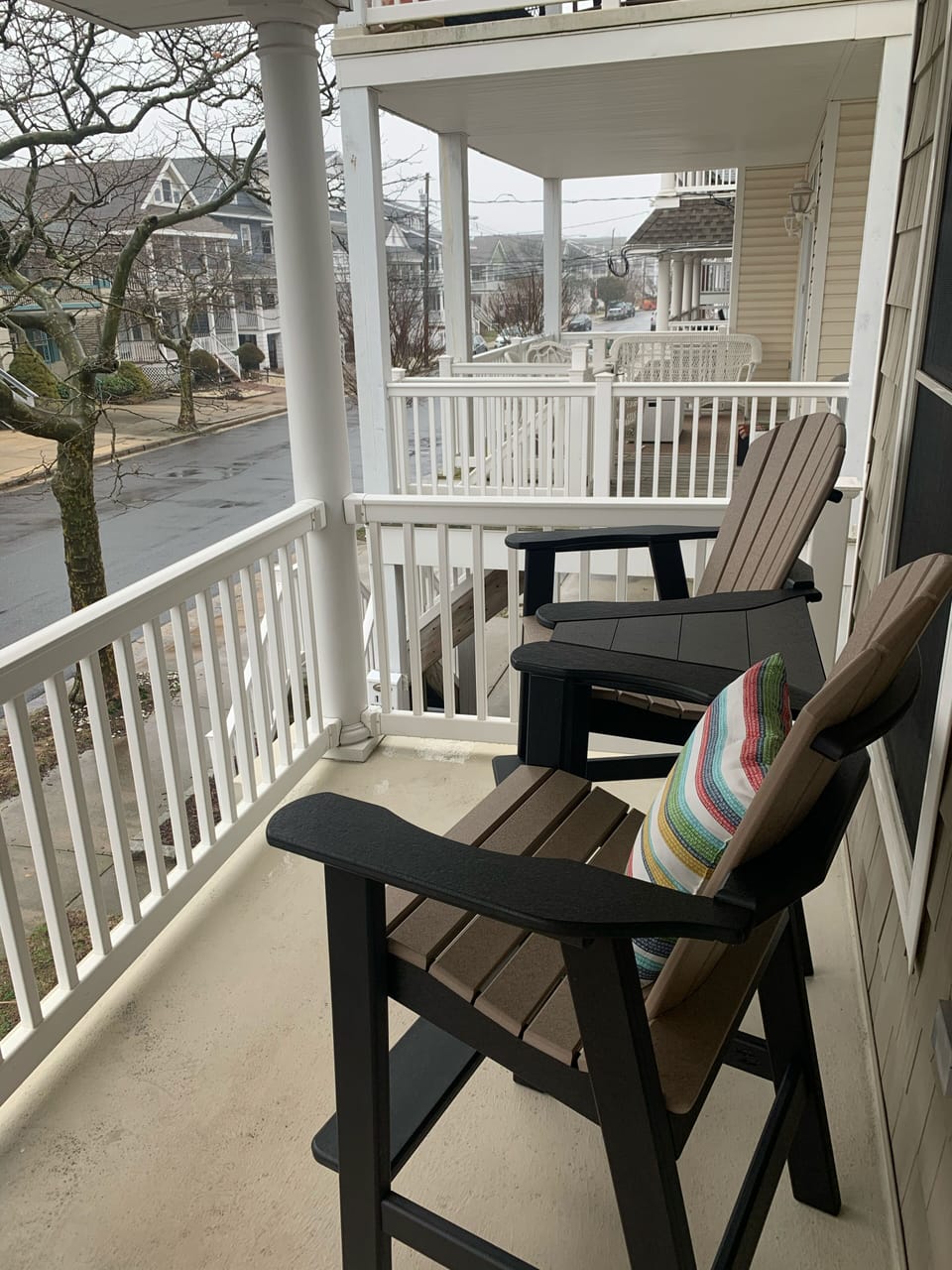 New chairs for the front porch. 