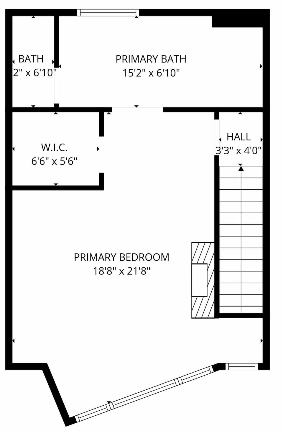 Home layout - third floor