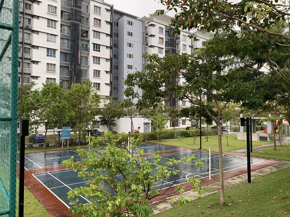 Badminton courts
